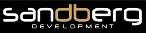 SandbergDev Logo Neg Gold
